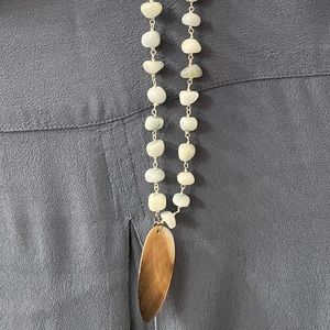 Handmade gemstone necklace